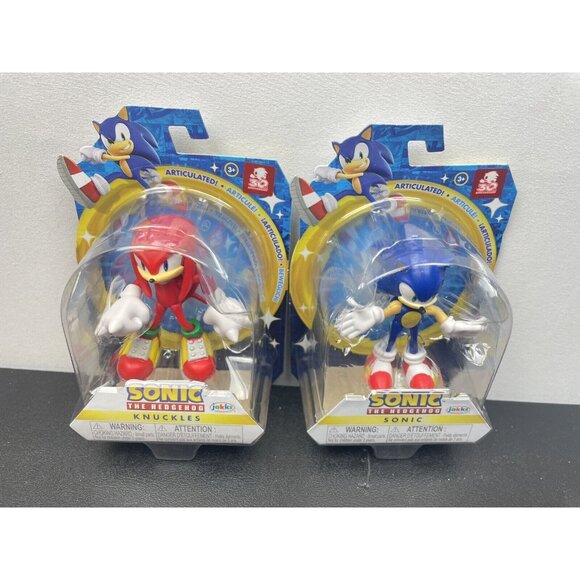 SONIC & KNUCKLES 2.5 Inch Mini Figures Sonic The Hedgehog - Picture 10 of 10